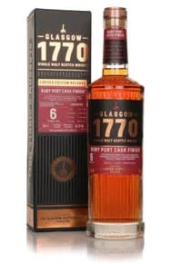 Glasgow 1770 Ruby Port Cask Finish (Unpeated)