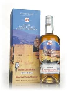Bunnahabhain 34 Year Old 1980 (cask 84) - Whisky is Art (Silver Seal)