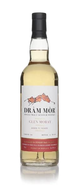Glen Moray 11 Year Old 2014 (cask 158) - Dràm Mòr