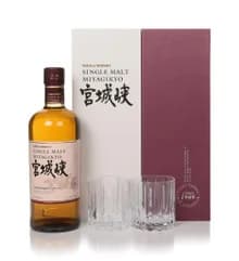 Miyagikyo Single Malt Gift Set with 2x Glasses