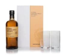 Nikka Coffey Malt Gift Set with 2x Glasses