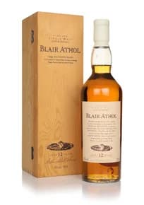 Blair Athol 12 Year Old - Flora and Fauna (with White Cap and Wooden Box)