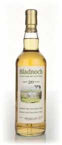 Bladnoch 20 Year Old 1992 - Distillery Label