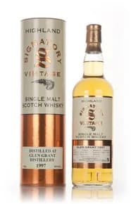 Glen Grant 19 Year Old 1997 (cask 70301 & 70302) - Signatory