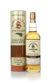 Auchroisk 12 Year Old 2008 (casks 816420 & 816423) - Signatory