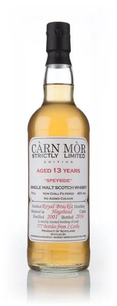 Royal Brackla 13 Year Old 2001 - Strictly Limited (Càrn Mòr)