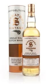 Glen Scotia 22 Year Old 1991 (cask 1046) (Signatory)