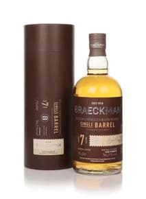 Braeckman 7 Year Old 2015 Single Barrel Grain Whisky (cask 68) - Second Fill Bourbon