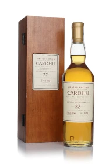 Cardhu 22 Year Old 1982