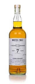 Secret Canadian Distillery 7 Year Old 2015 Single Cask (Master of Malt)