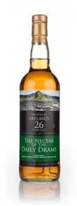 Irish Single Malt 26 Year Old 1987 - The Nectar Of The Daily Drams (Specially Selected by La Maison Du Whisky)