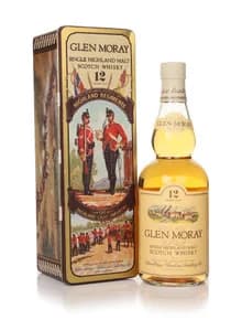 Glen Moray 12 Year Old - Highland Regiments The Highland Light Infantry - 1980s