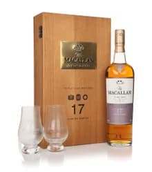The Macallan 17 Year Old Fine Oak Gift Set with 2x Glasses