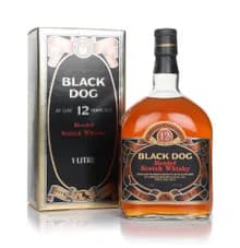 Black Dog 12 Year Old - 1980s (1L)