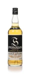 Springbank 12 Year Old - 1980s (No Presentation Box)