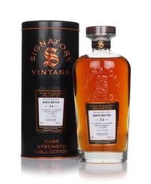 North British 34 Year Old 1991 (cask 262085) - Cask Strength Collection (Signatory)