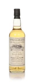 Springbank 11 Year Old 1996 - Private Cask No. 209
