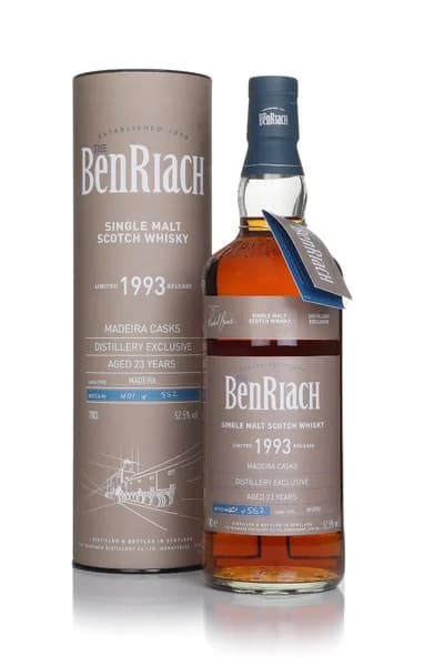 BenRiach 23 Year Old 1993 Madeira Casks - Distillery Exclusive